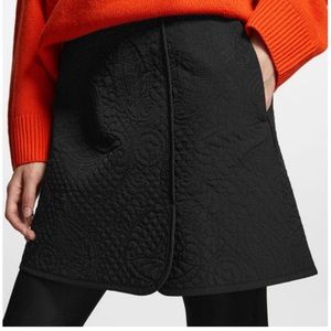 NWT COS Nylon mini skirt